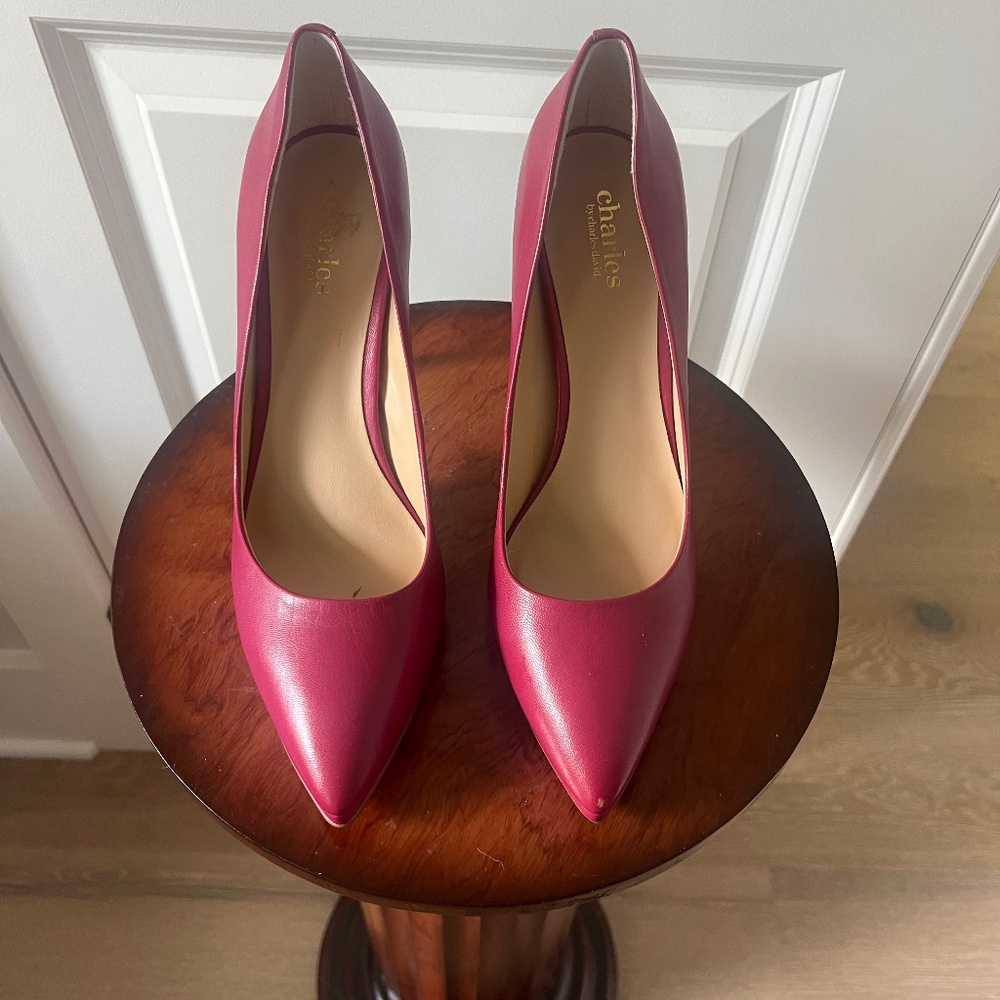 Charles by Charles David Sz.8.5 Fuchsia Pink Stiletto Heels